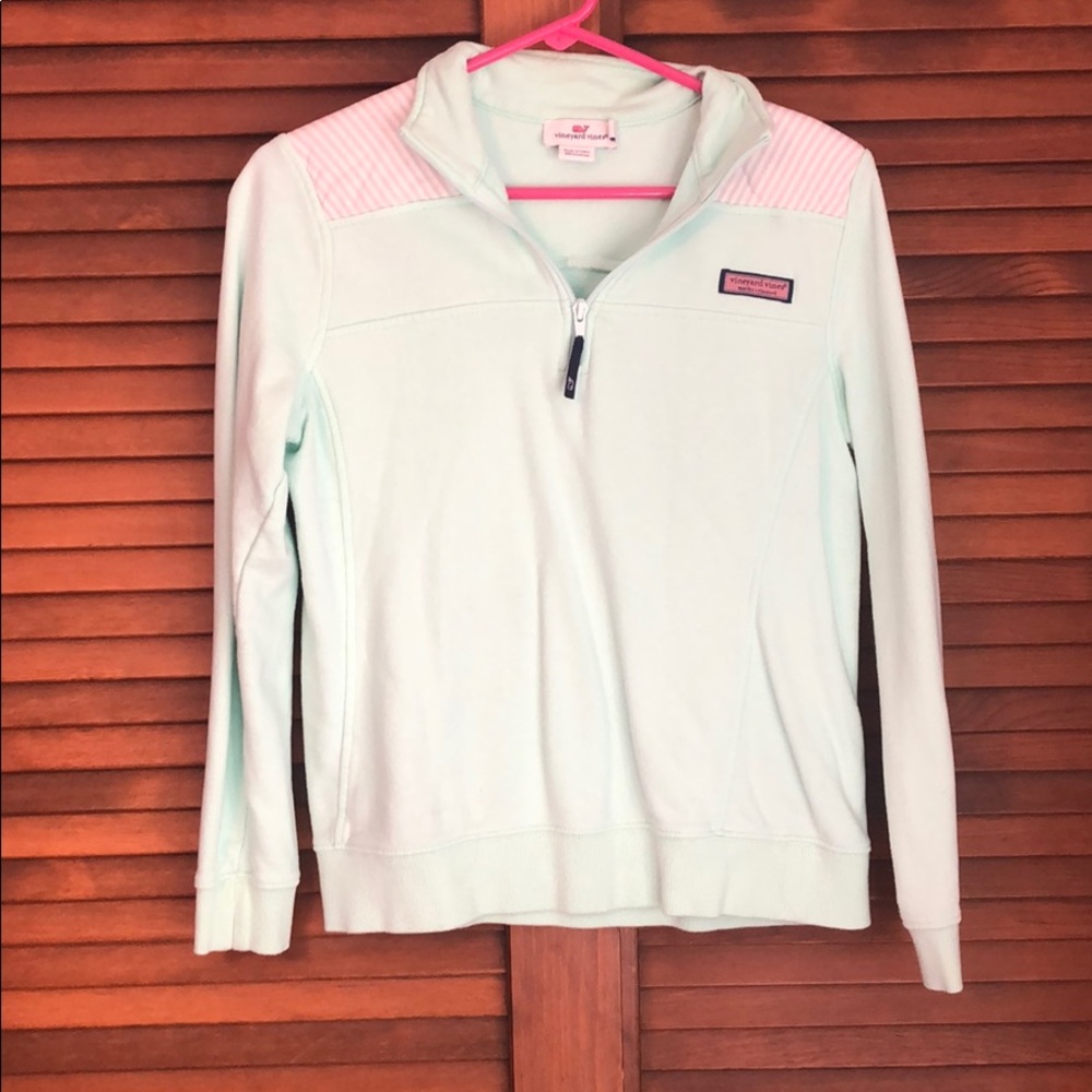 Sea foam Green Vineyard Vines Shep Shirt